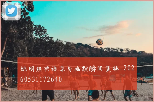 姚明经典语录与幽默瞬间集锦_20260531172640