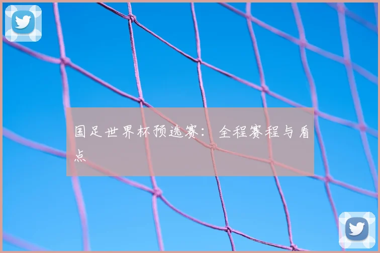 国足世界杯预选赛：全程赛程与看点
